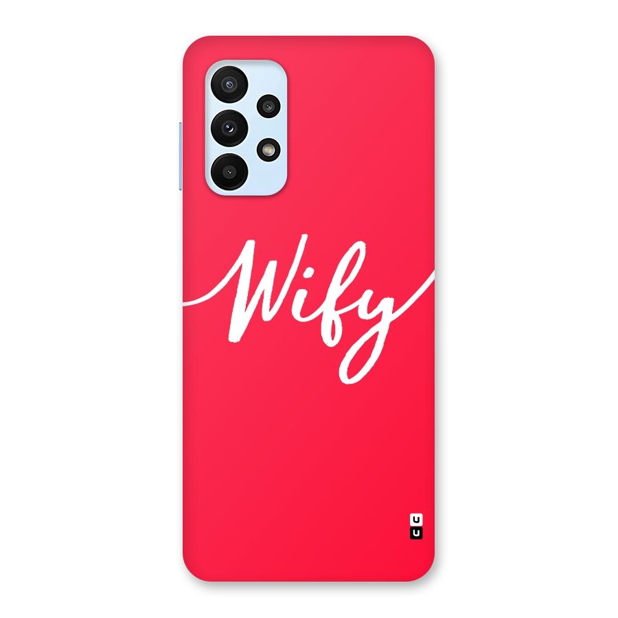 Wify Back Case for Galaxy A23
