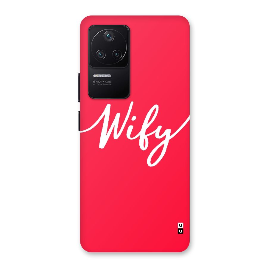 Wify Back Case for Poco F4 5G