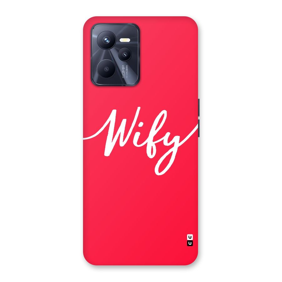 Wify Back Case for Realme C35