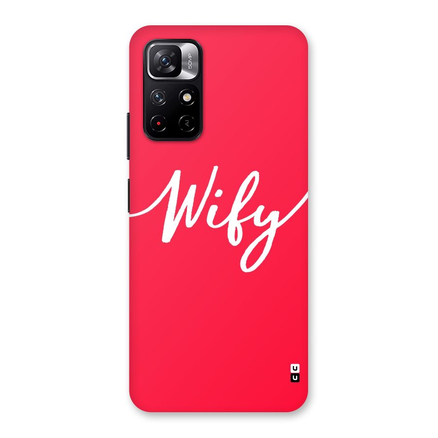 Wify Back Case for Redmi Note 11T 5G