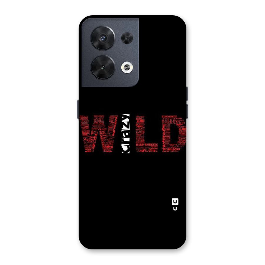 Wild Crazy Back Case for Oppo Reno8 5G
