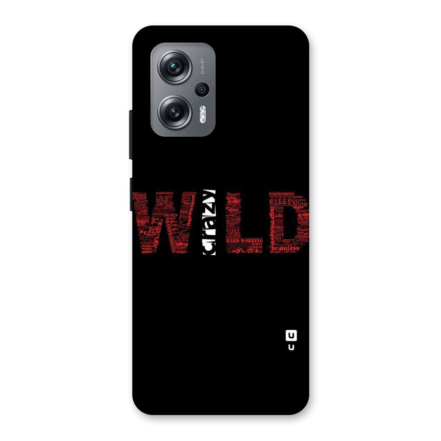 Wild Crazy Back Case for Redmi K50i