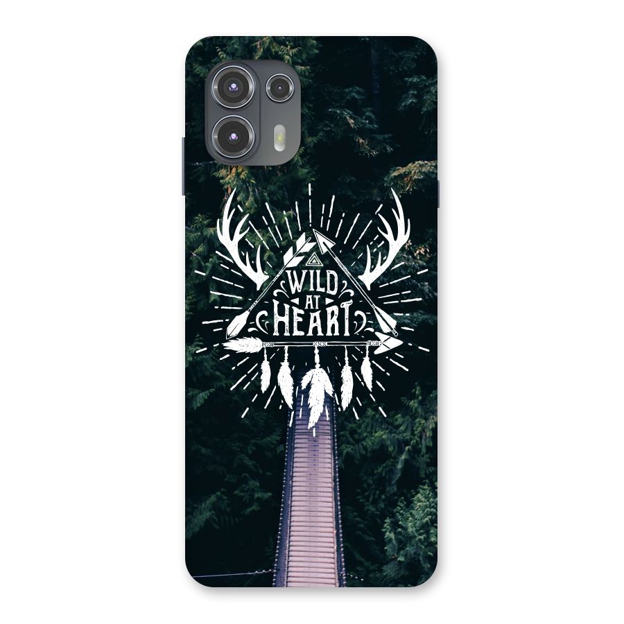 Wild Heart Back Case for Motorola Edge 20 Fusion