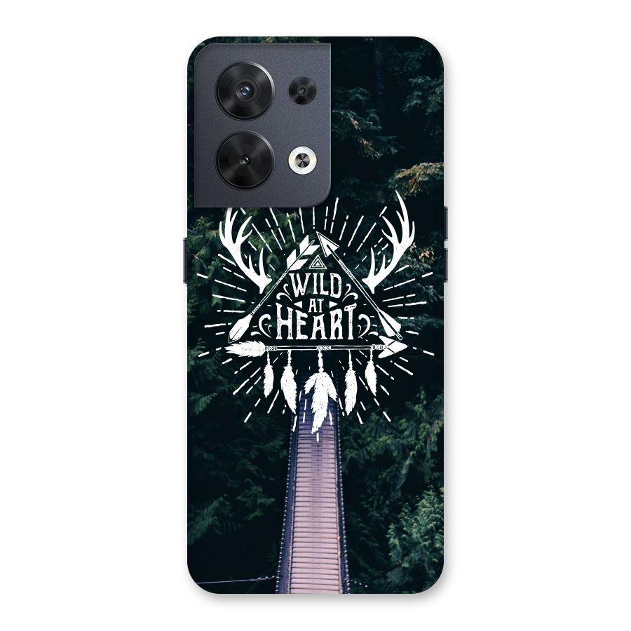 Wild Heart Back Case for Oppo Reno8 5G