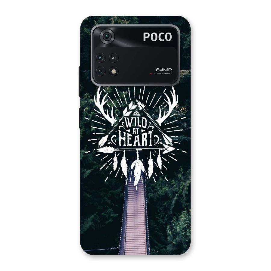 Wild Heart Back Case for Poco M4 Pro 4G