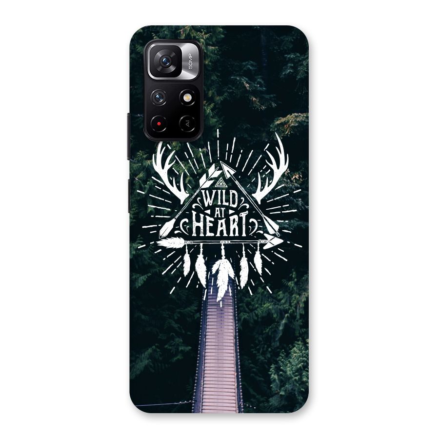 Wild Heart Back Case for Redmi Note 11T 5G