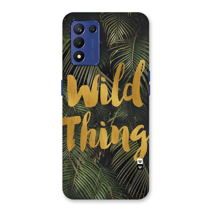 Wild Leaf Thing Back Case for Realme 9 5G Speed