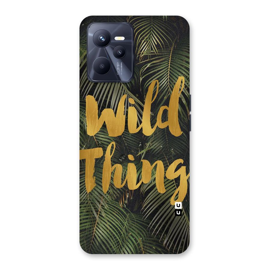 Wild Leaf Thing Back Case for Realme C35