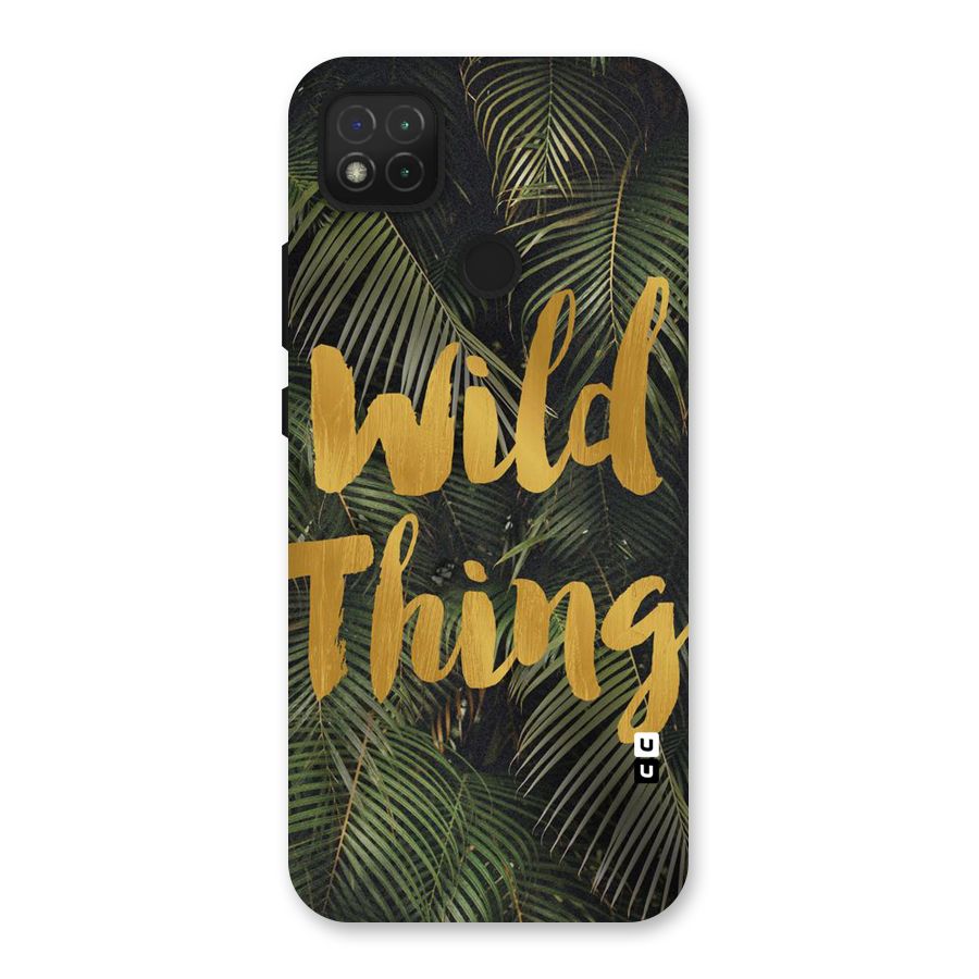 Wild Leaf Thing Back Case for Redmi 9 Activ