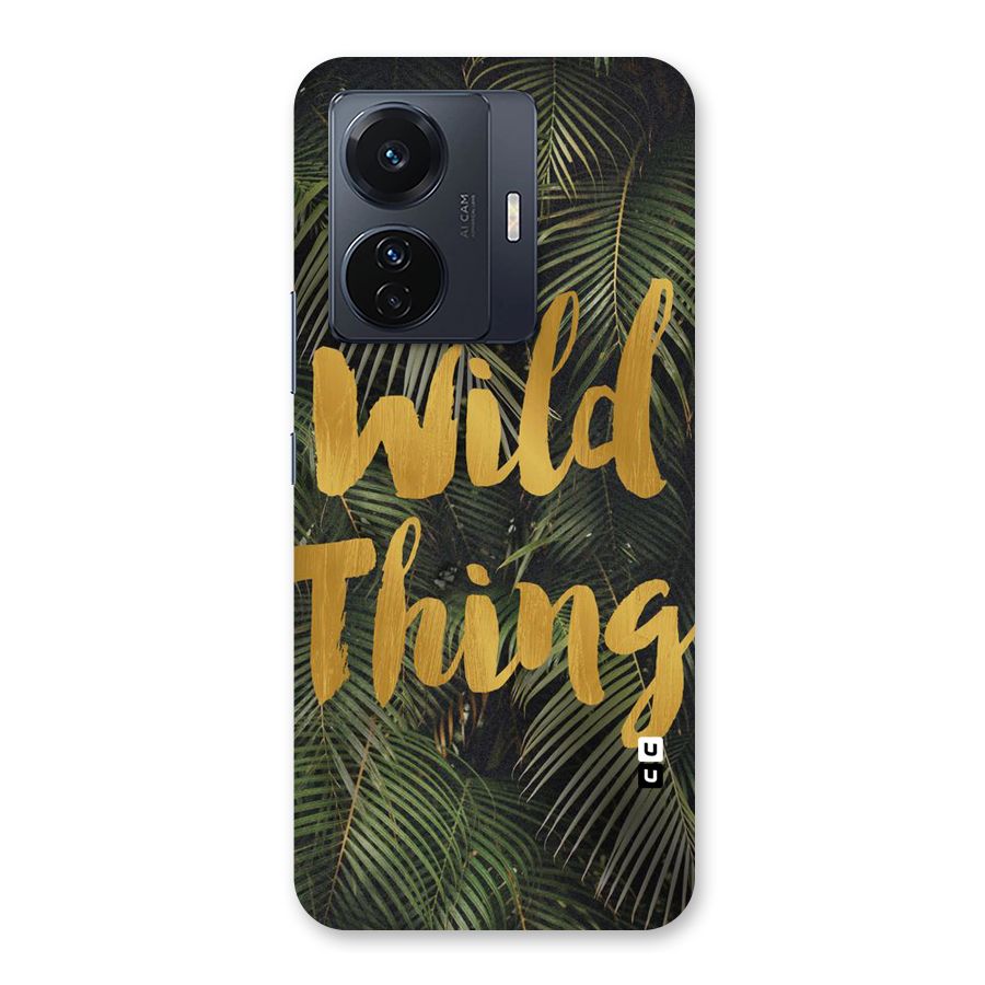 Wild Leaf Thing Back Case for Vivo T1 Pro