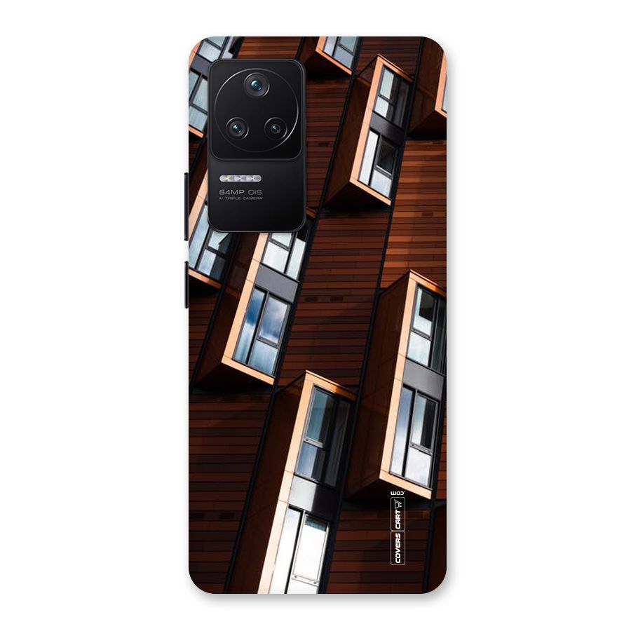 Window Abstract Back Case for Poco F4 5G