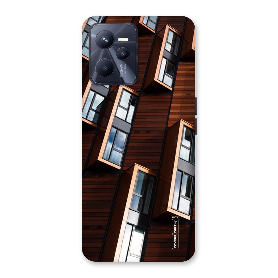 Window Abstract Back Case for Realme C35