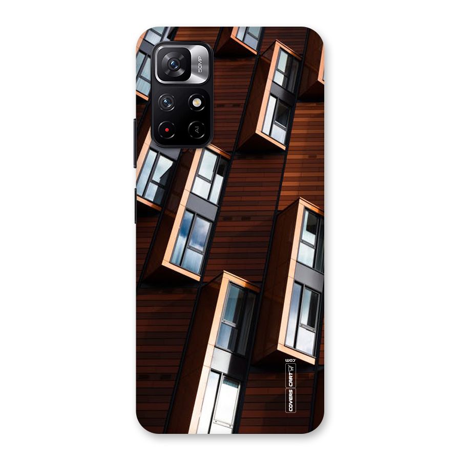 Window Abstract Back Case for Redmi Note 11T 5G