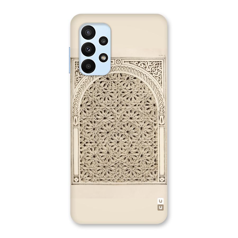 Window Ornaments Back Case for Galaxy A23