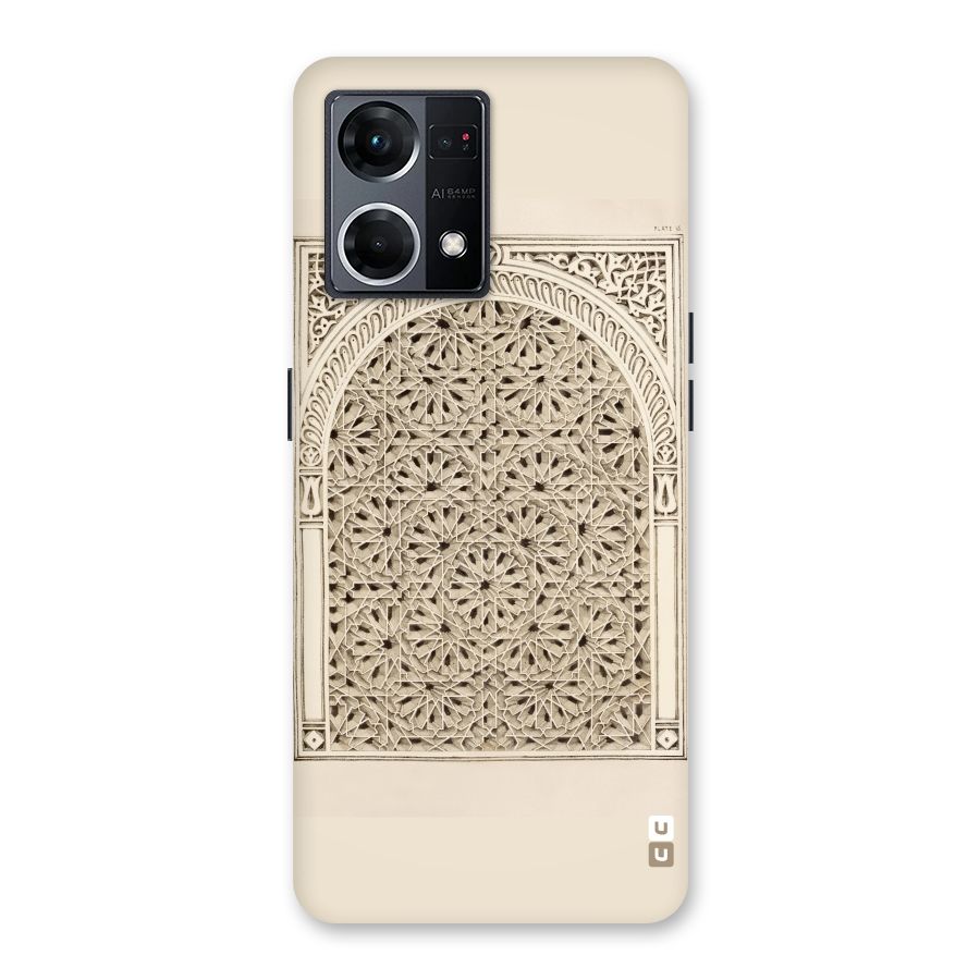 Window Ornaments Glass Back Case for Oppo F21 Pro 5G