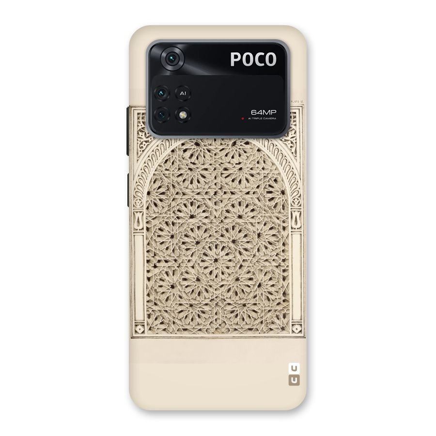 Window Ornaments Back Case for Poco M4 Pro 4G