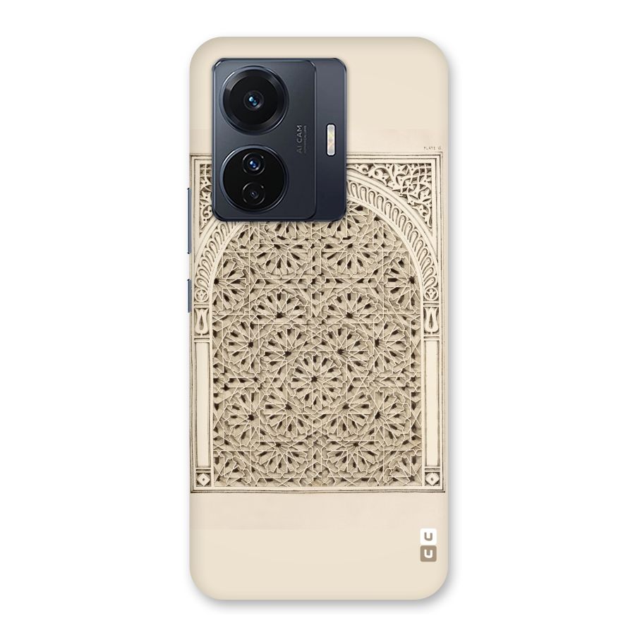 Window Ornaments Back Case for Vivo T1 Pro