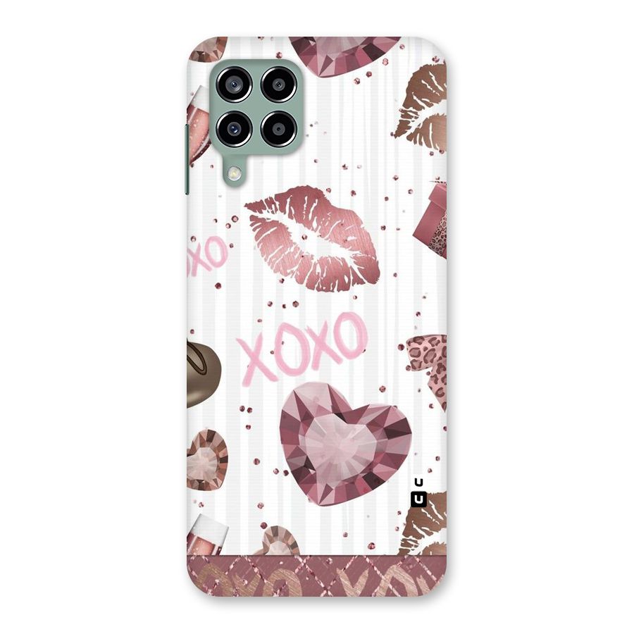 Wine Lip xoxo Back Case for Galaxy M33