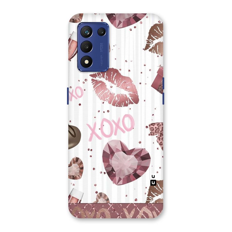 Wine Lip xoxo Back Case for Realme 9 5G Speed