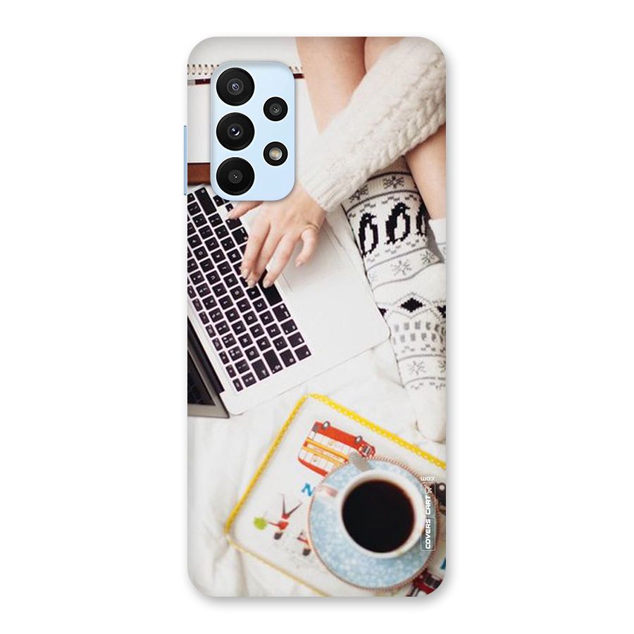 Winter Relaxation Back Case for Galaxy A23