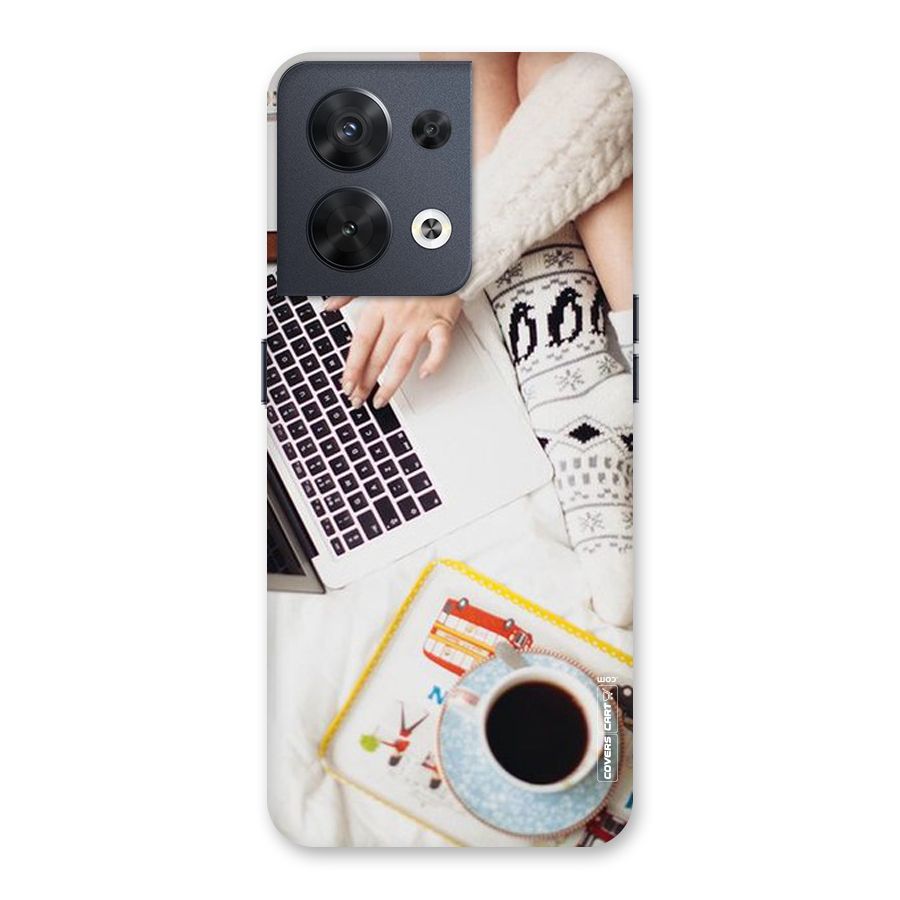 Winter Relaxation Back Case for Oppo Reno8 5G