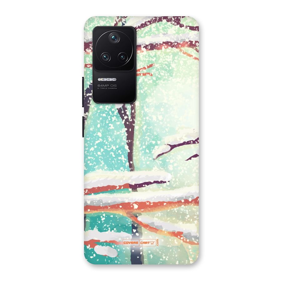 Winter Season Back Case for Poco F4 5G