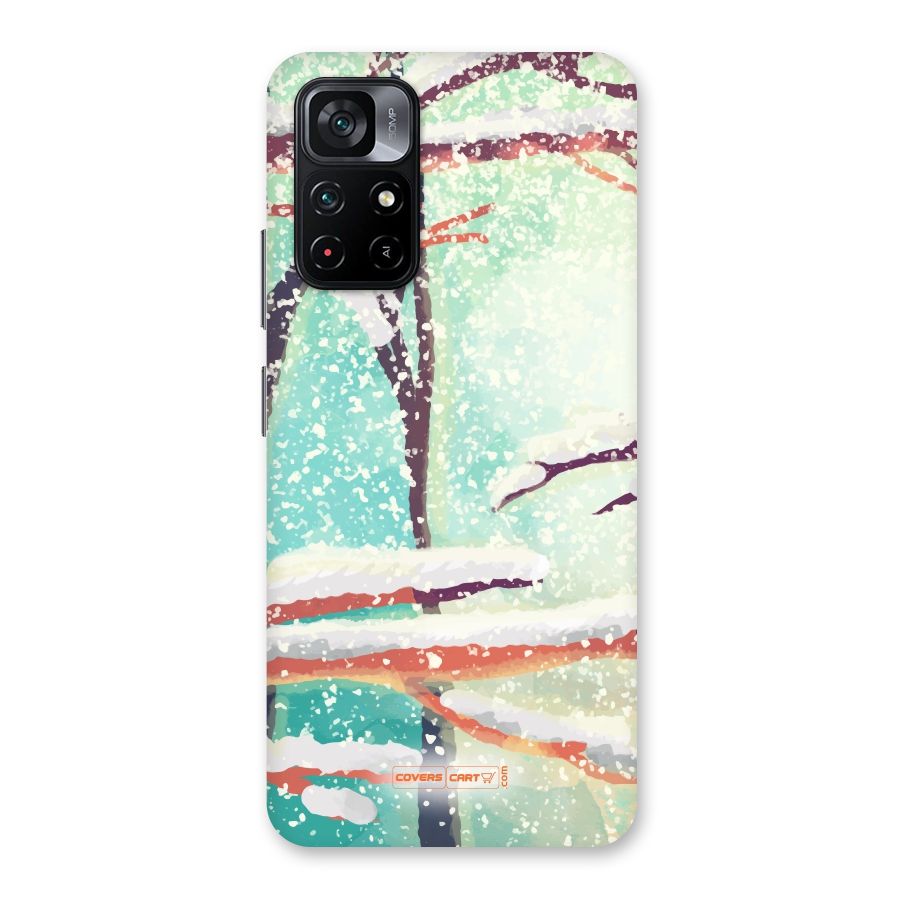 Winter Season Back Case for Poco M4 Pro 5G