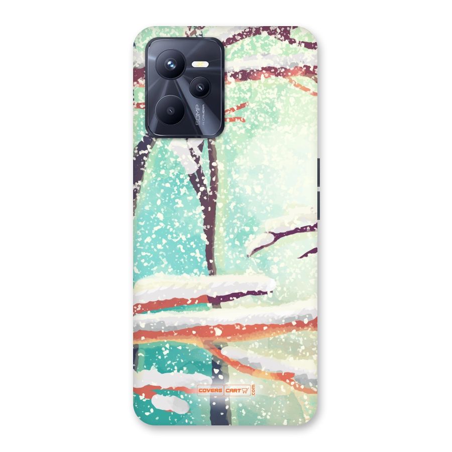 Winter Season Back Case for Realme C35