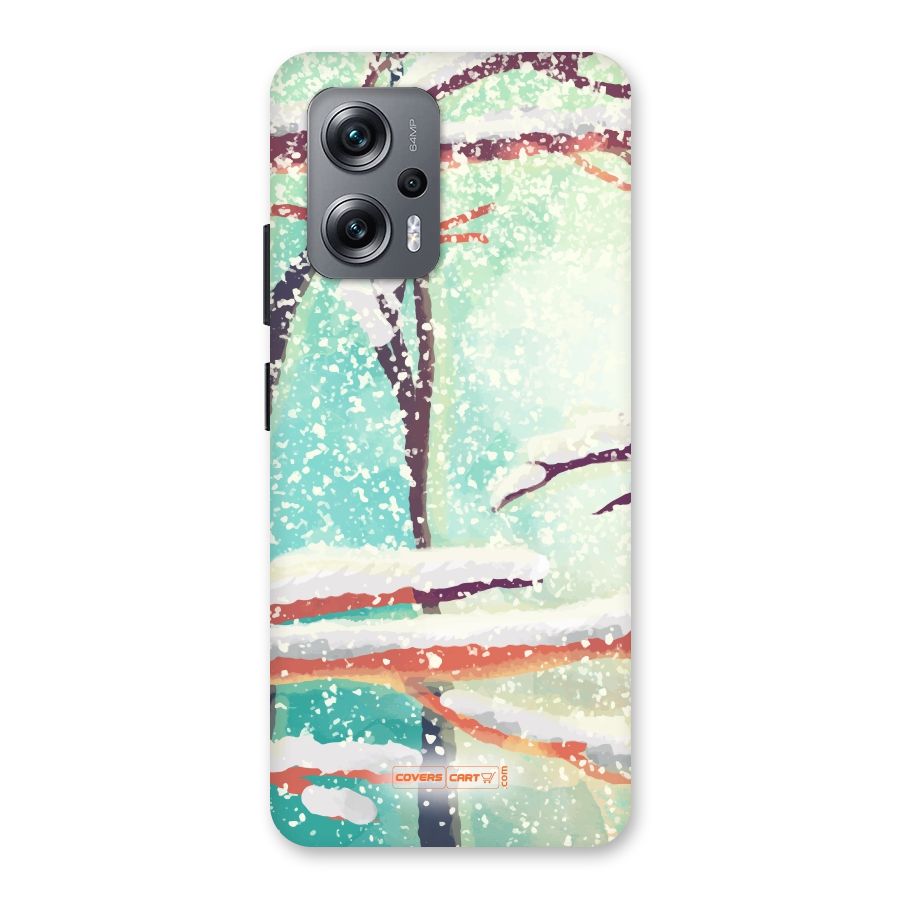 Winter Season Back Case for Redmi K50i