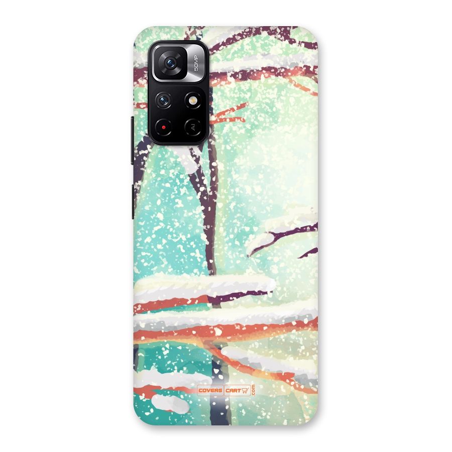 Winter Season Back Case for Redmi Note 11T 5G