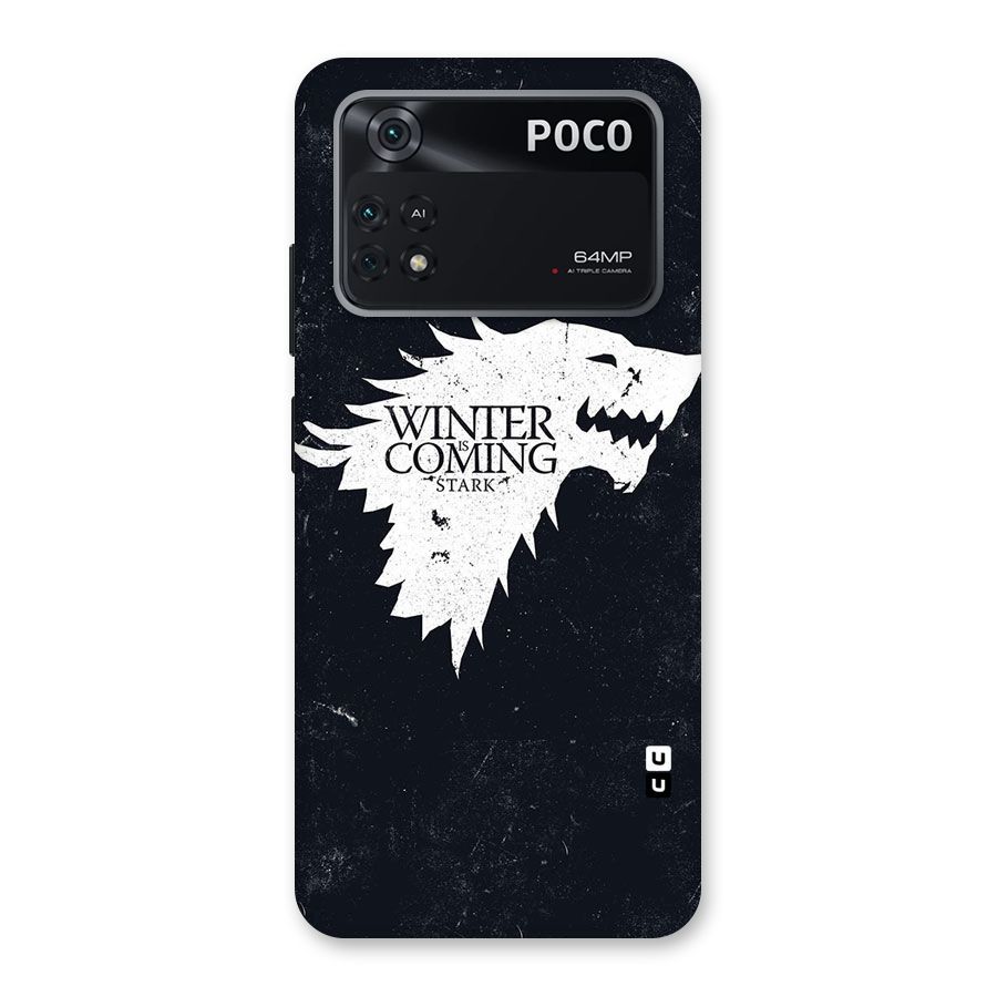 Winter is Coming Stark Back Case for Poco M4 Pro 4G