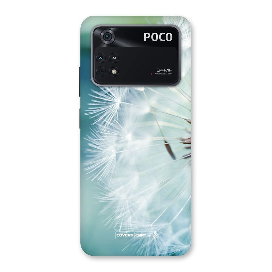 Wish Floral Back Case for Poco M4 Pro 4G