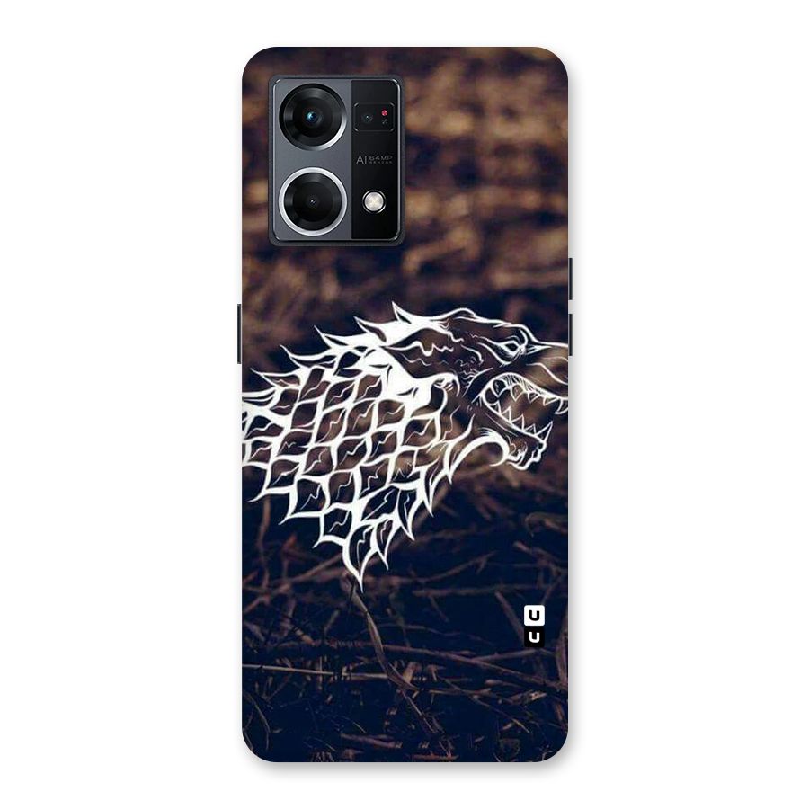 Wolf In White Glass Back Case for Oppo F21 Pro 5G