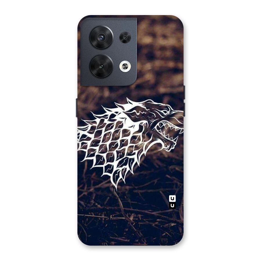 Wolf In White Back Case for Oppo Reno8 5G