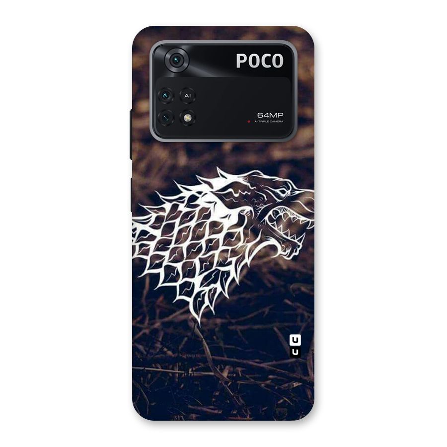 Wolf In White Back Case for Poco M4 Pro 4G
