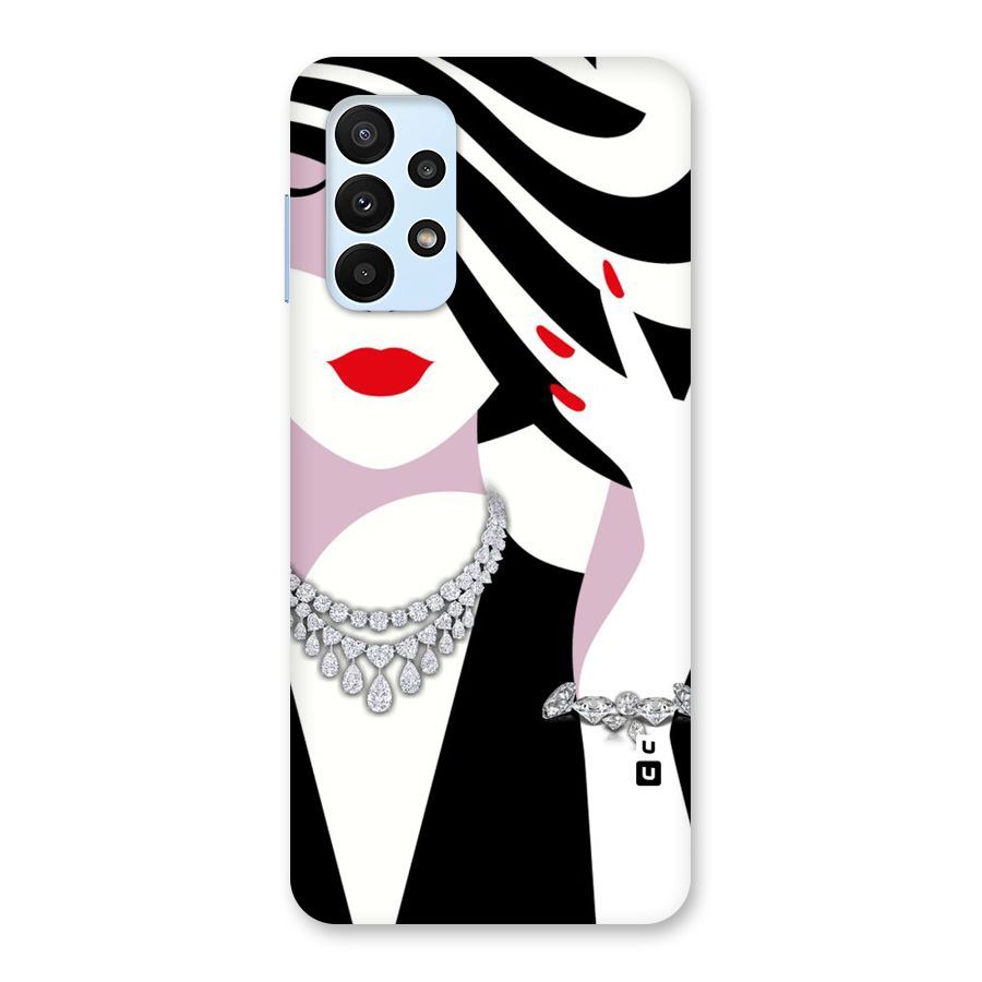 Women Beauty Back Case for Galaxy A23