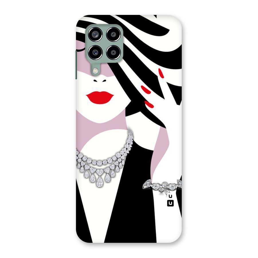 Women Beauty Back Case for Galaxy M33
