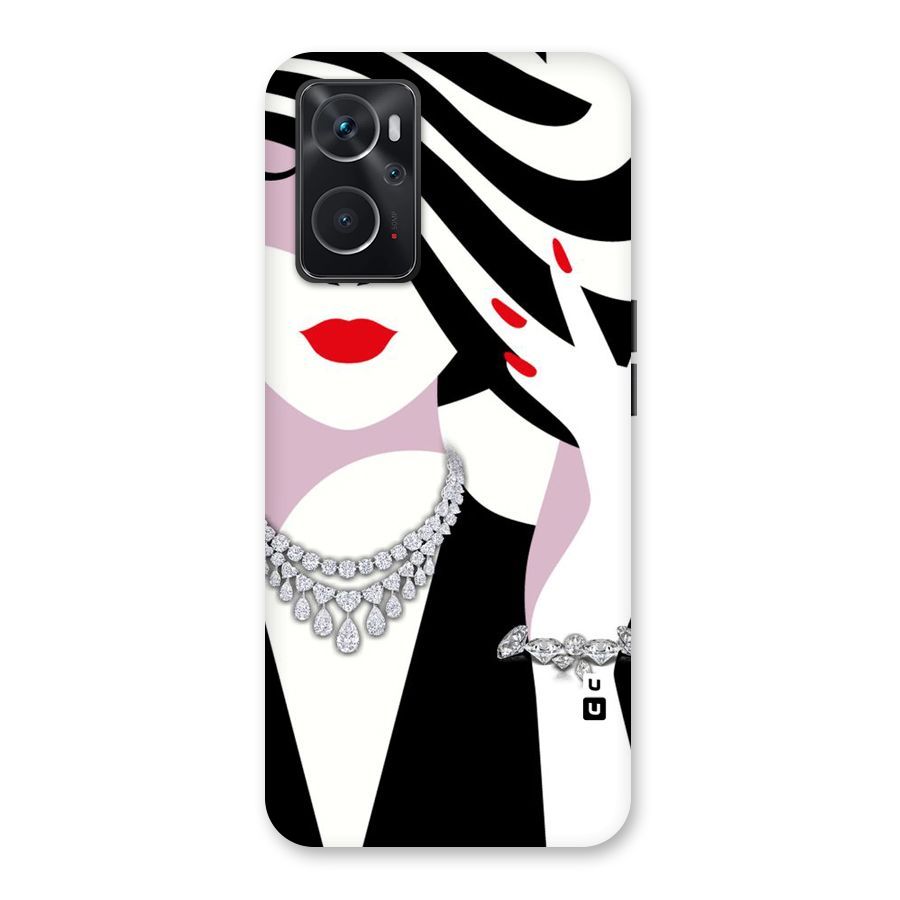 Women Beauty Back Case for Oppo K10 4G