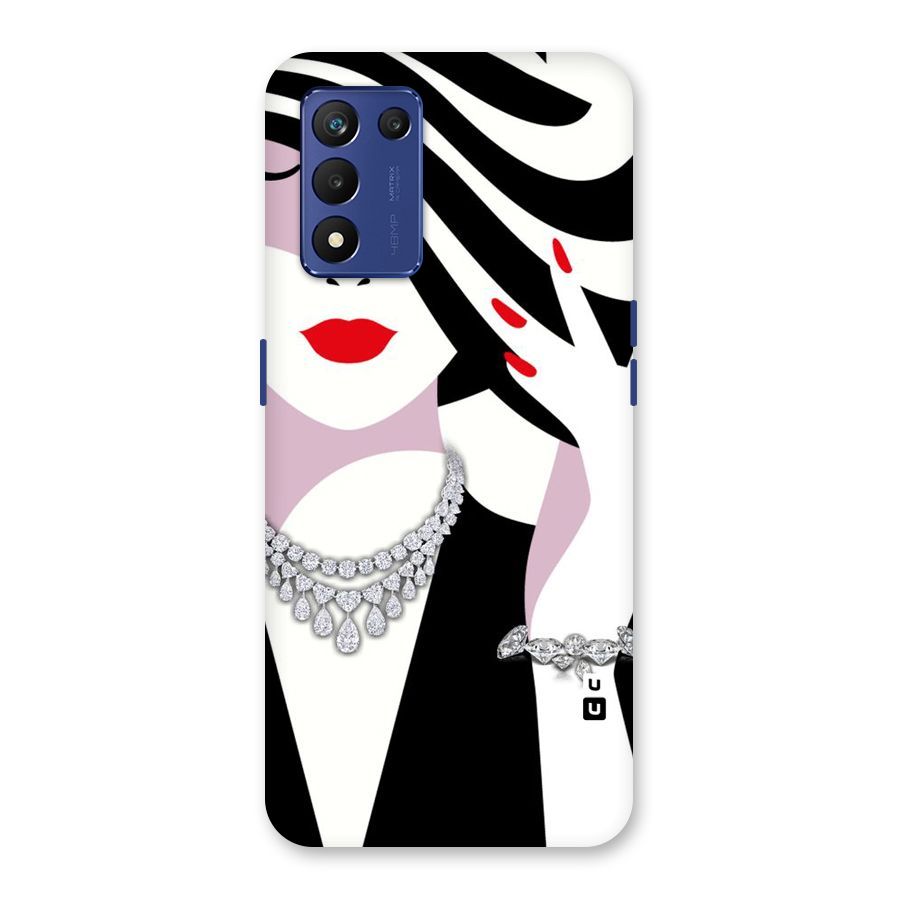 Women Beauty Back Case for Realme 9 5G Speed