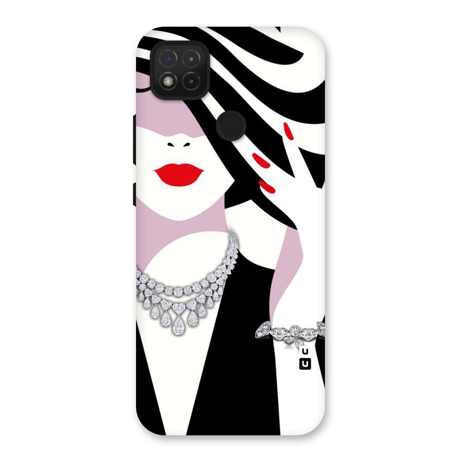 Women Beauty Back Case for Redmi 9 Activ