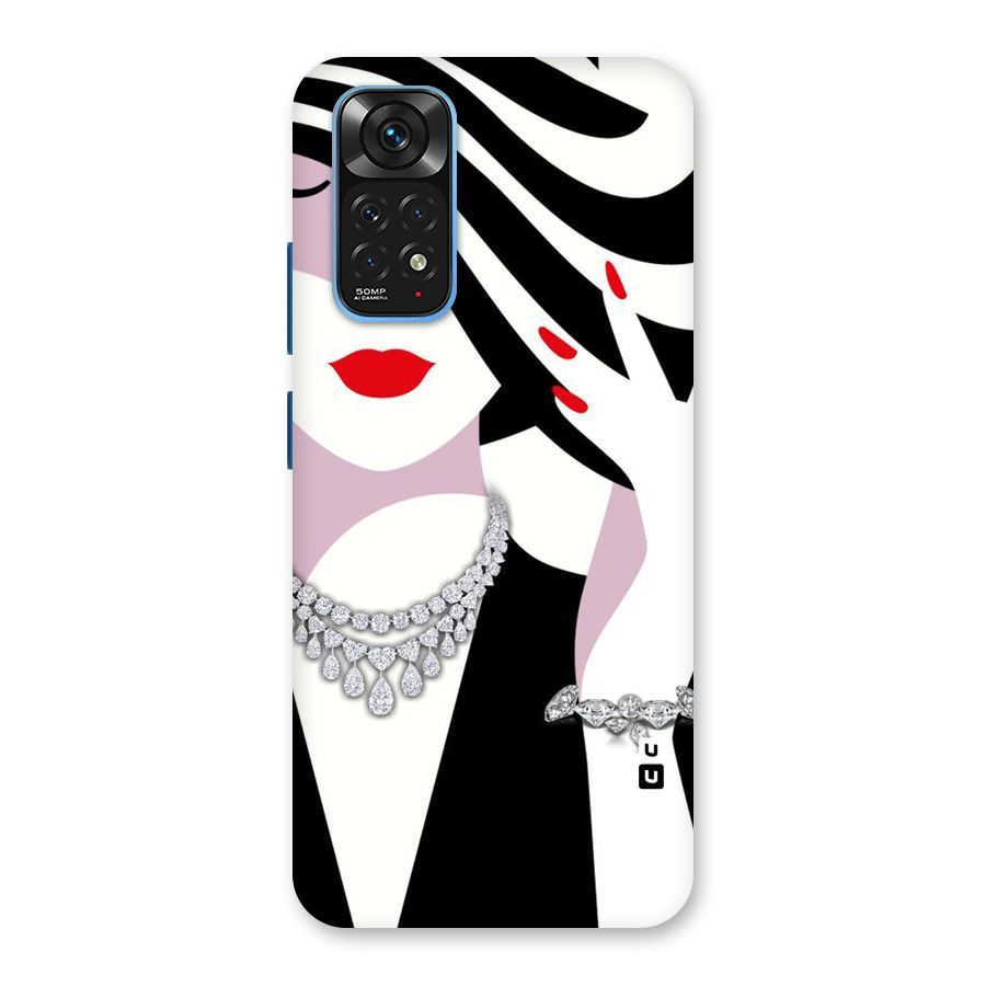 Women Beauty Back Case for Redmi Note 11S