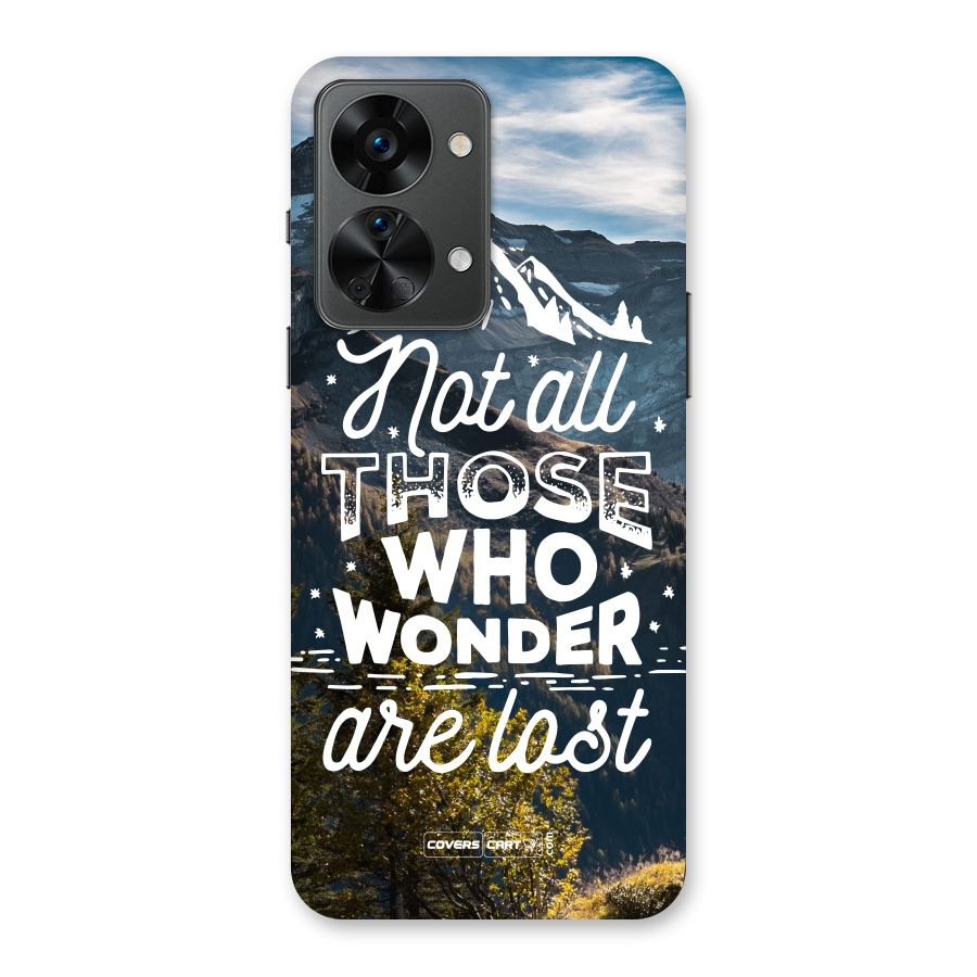 Wonder Lost Back Case for OnePlus Nord 2T