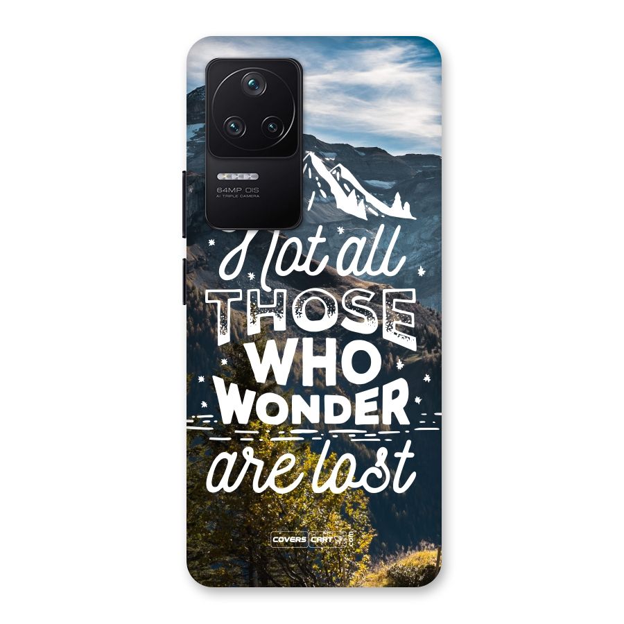Wonder Lost Back Case for Poco F4 5G