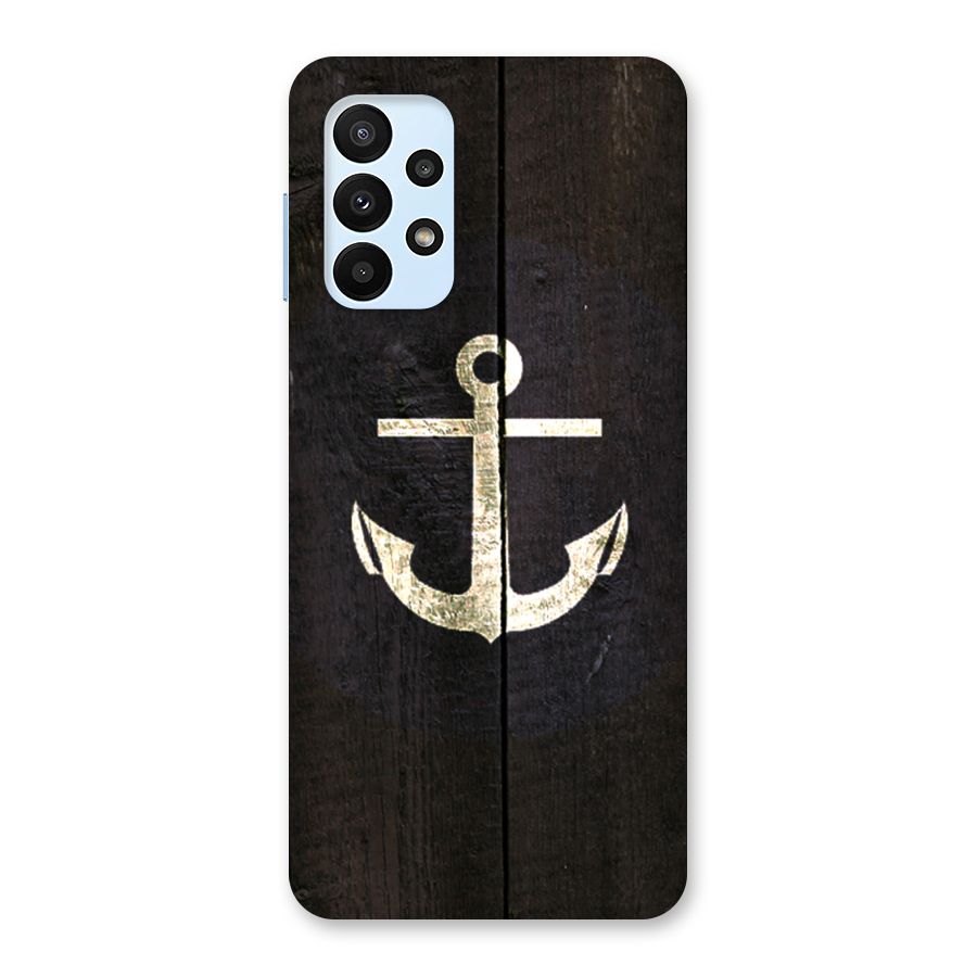 Wood Anchor Back Case for Galaxy A23