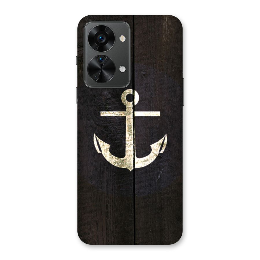 Wood Anchor Back Case for OnePlus Nord 2T