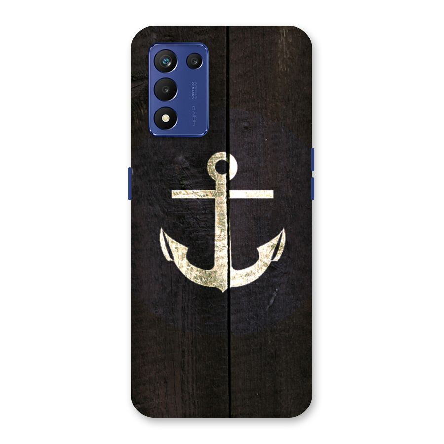 Wood Anchor Back Case for Realme 9 5G Speed