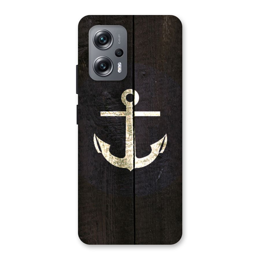 Wood Anchor Back Case for Redmi K50i