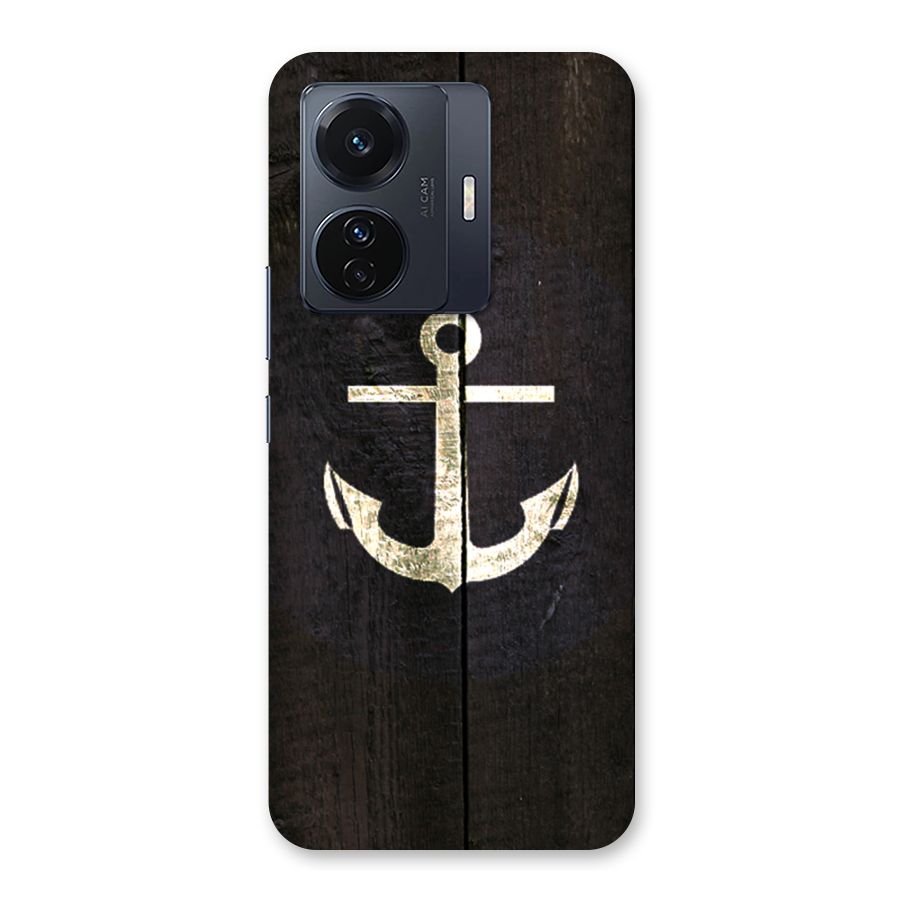 Wood Anchor Back Case for Vivo T1 Pro