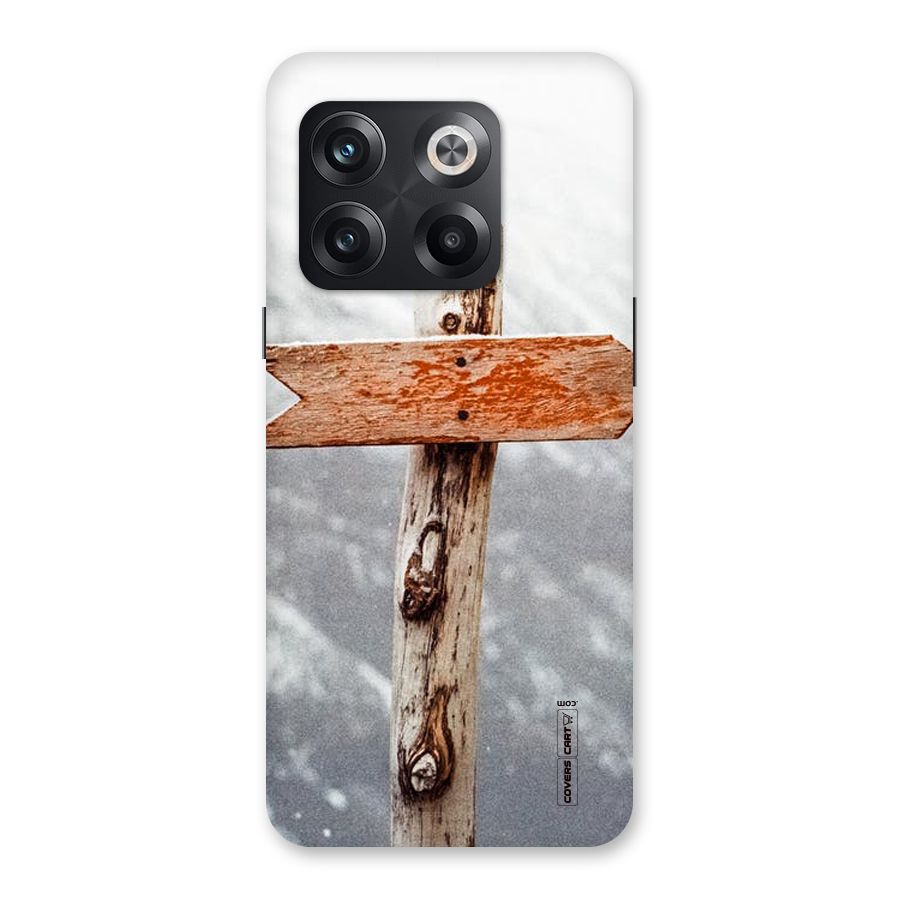 Wood And Snow Back Case for OnePlus 10T