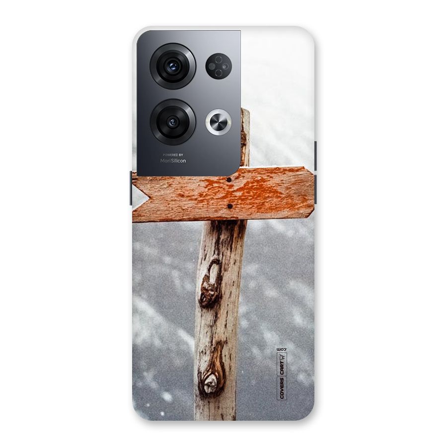 Wood And Snow Back Case for Oppo Reno8 Pro 5G